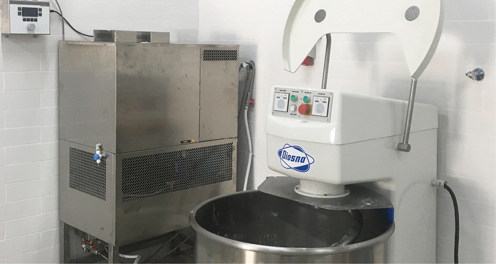 Cooling technology for bakery